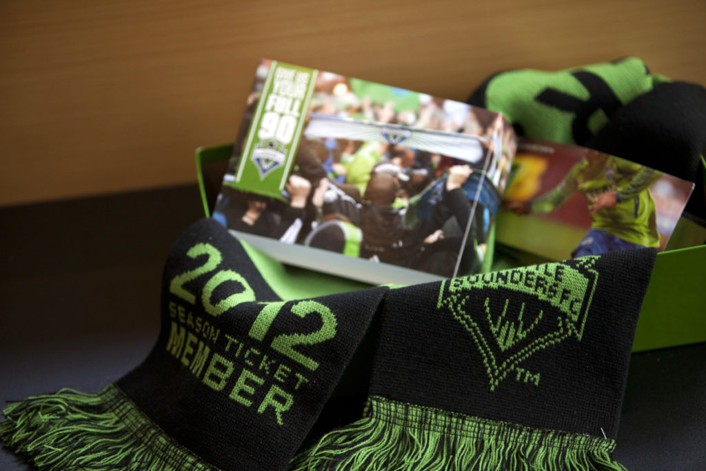 2012 Sounders season ticket package