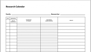 Sample Research Journal